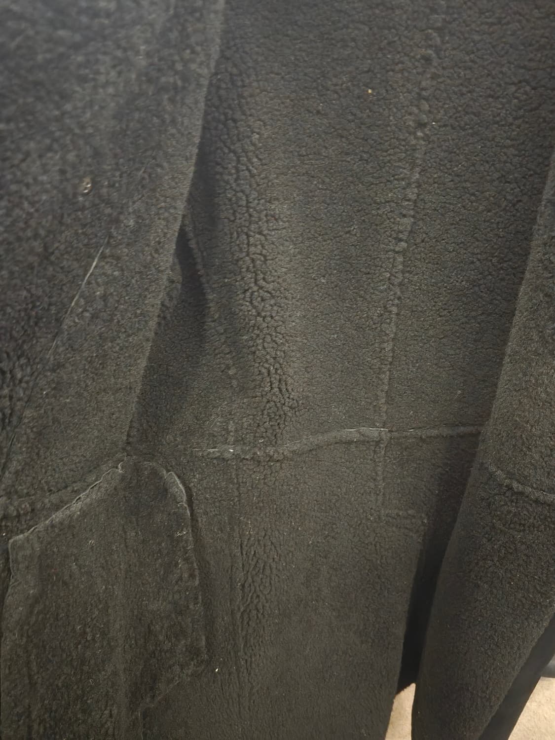 발망 양가죽 코트 상품이미지6