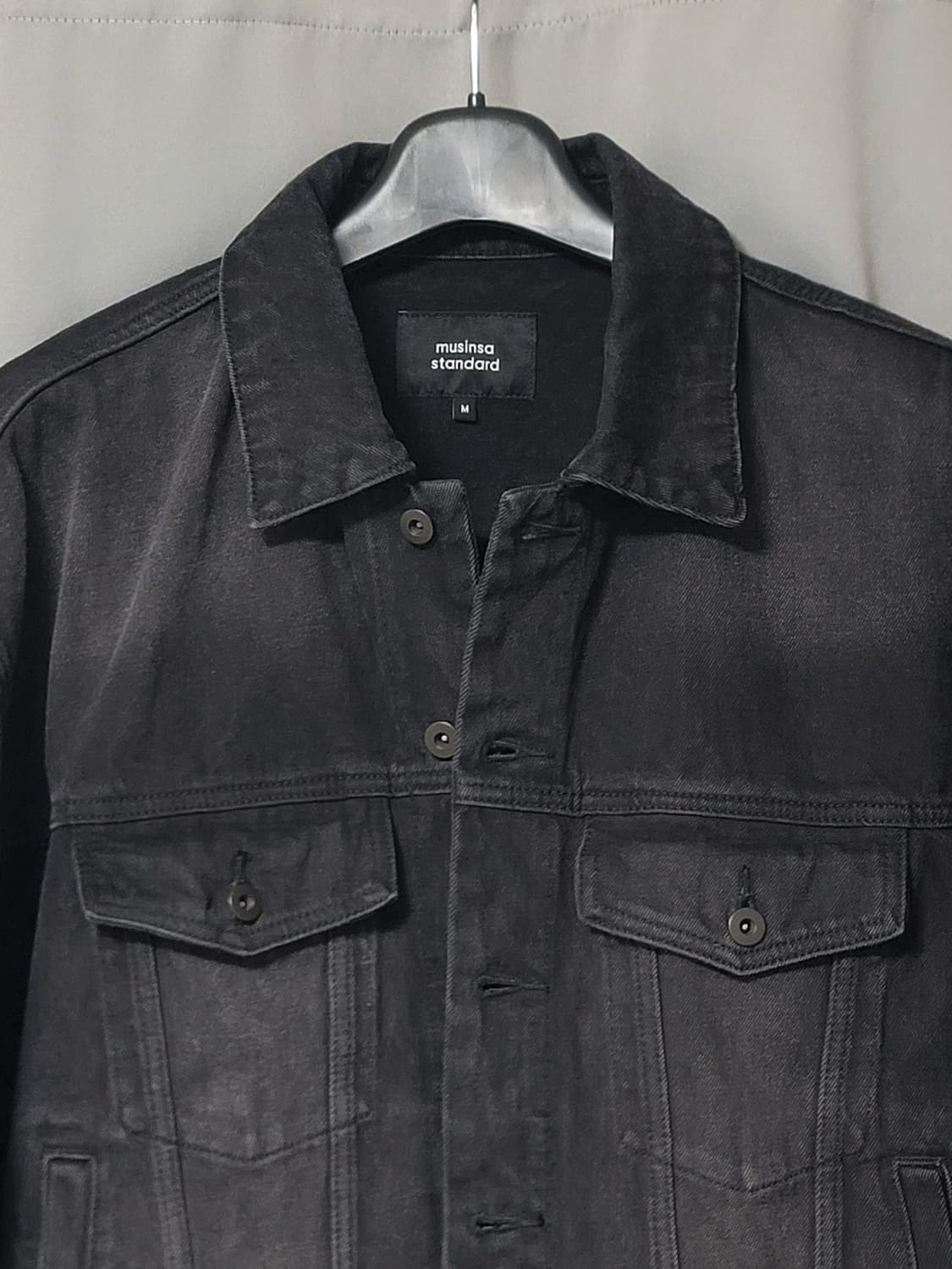 무신사스탠다드 엑스트라 오버사이즈 데님자켓 M 상품이미지3