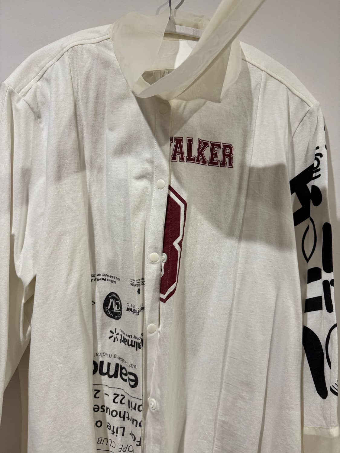 SERU 세루 시스루 스카프 티셔츠 상품이미지2