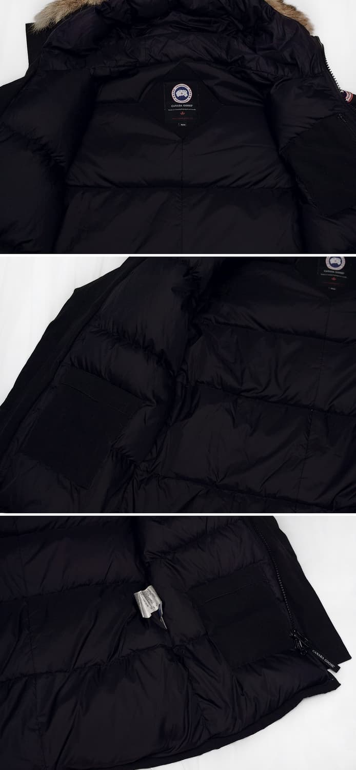캐나다구스 샤토 헤비다운 패딩 파카 블랙 (M / 100+) 상품이미지6