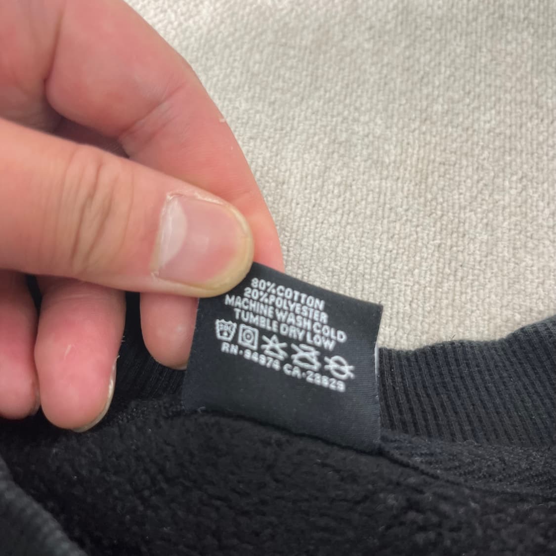 95 스투시 베이직로고 맨투맨 상품이미지5