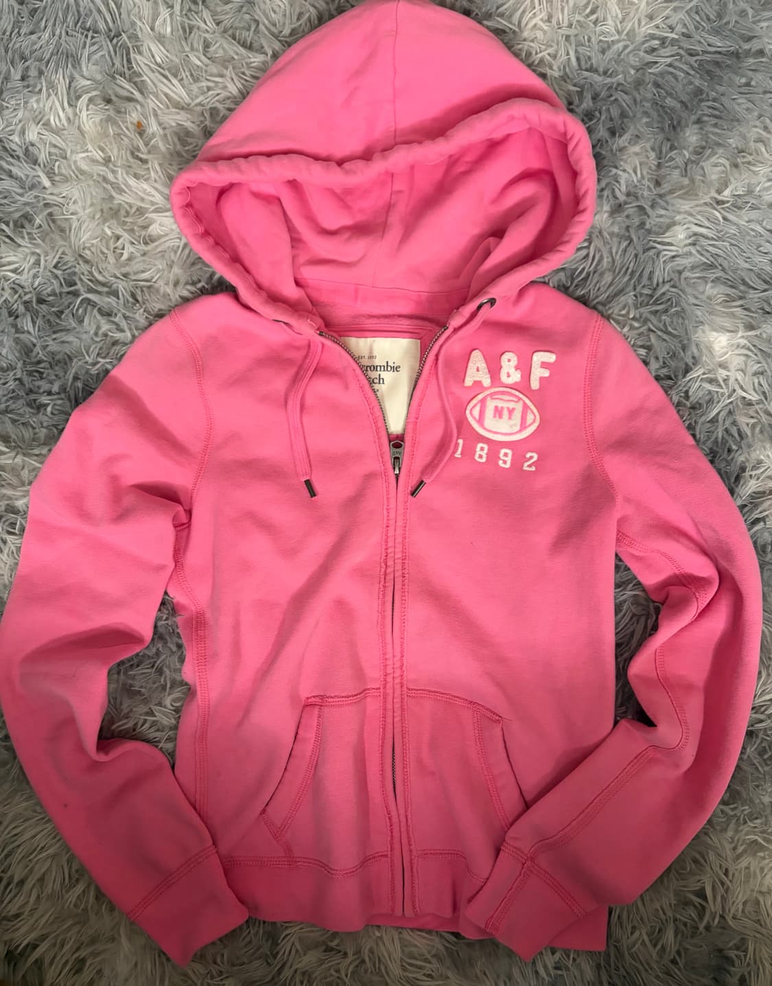 딸기우유 아베크롬비 후드집업 s 상품이미지1