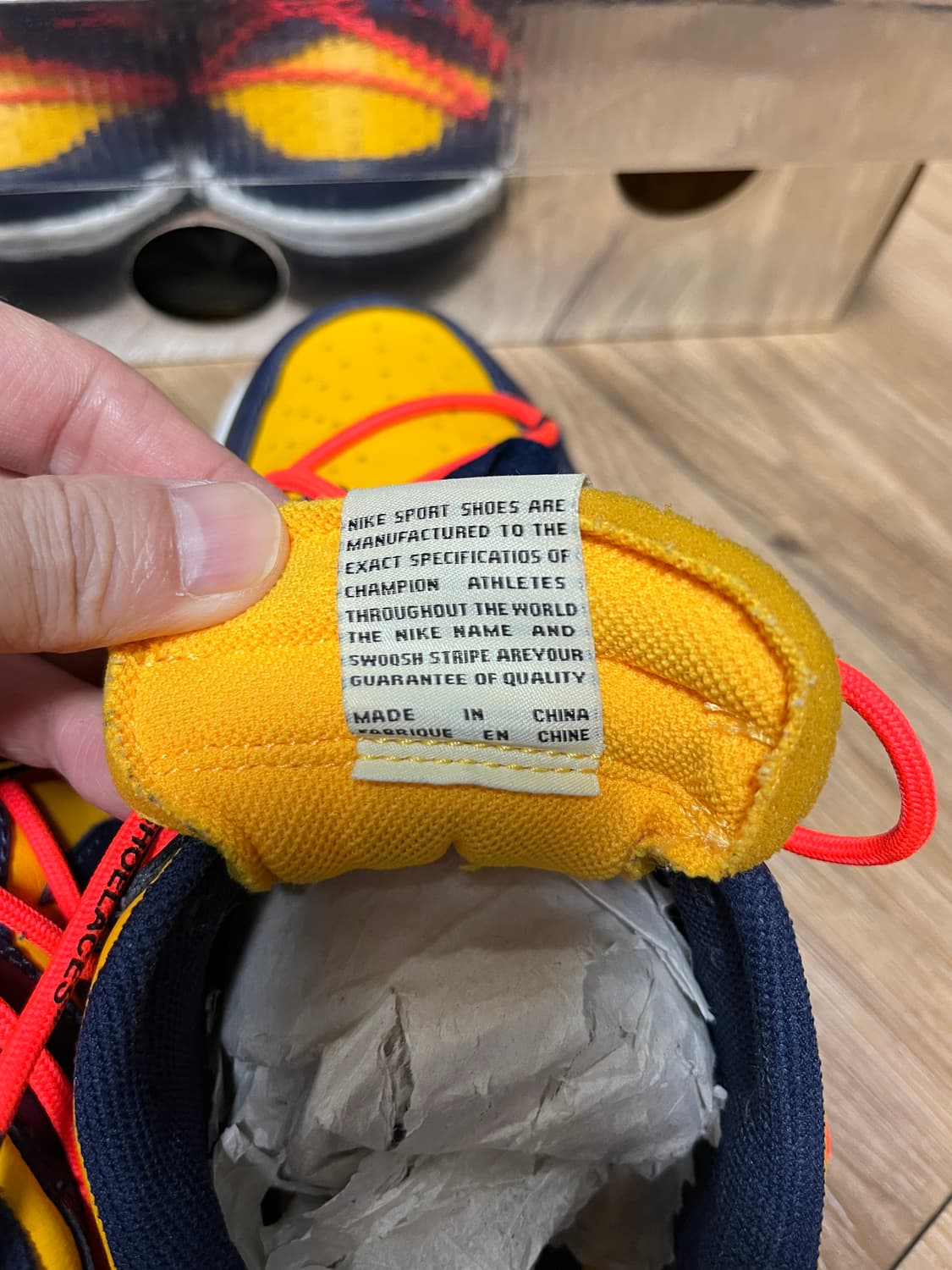 덩크로우 오프화이트 미시건 255  상품이미지8