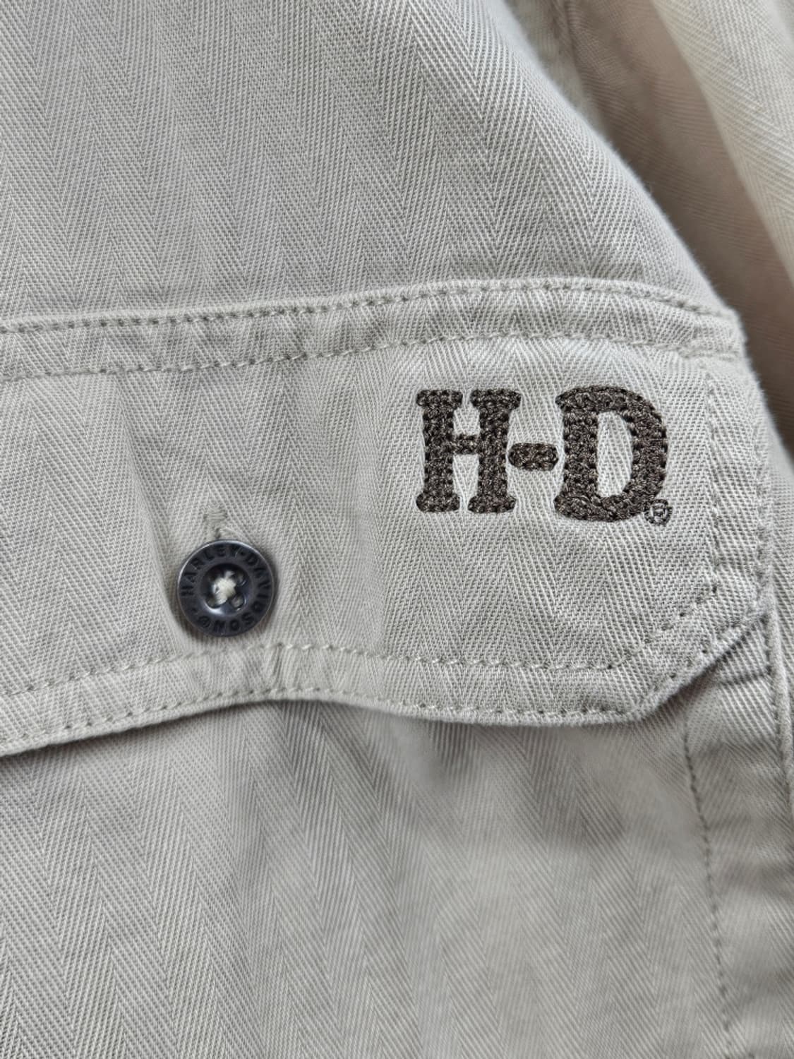 할리데이비슨 버튼다운 포켓 바이커 셔츠 ( 2XL ) / 11475 상품이미지7