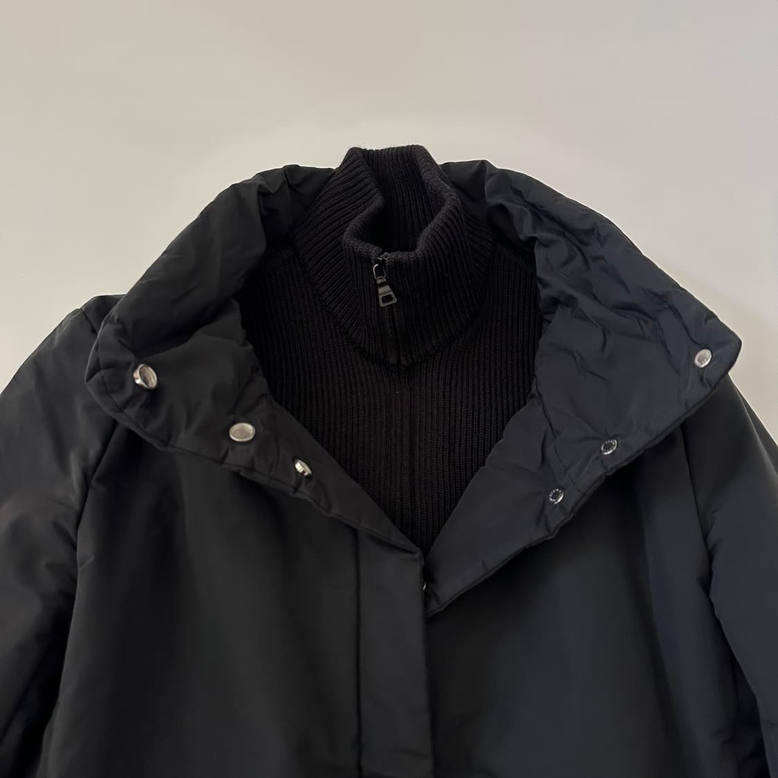 질샌더 jil sander 가디건 혼합 패딩 상품이미지3