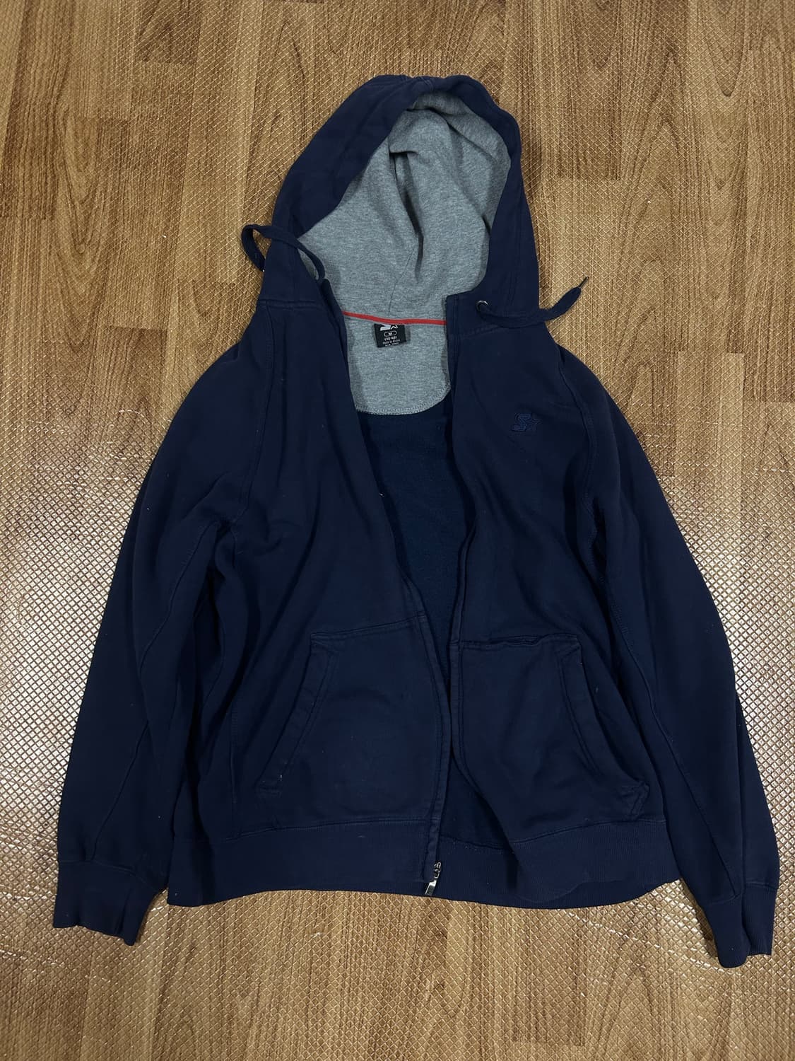 스타터 네이비 후드집업 상품이미지1