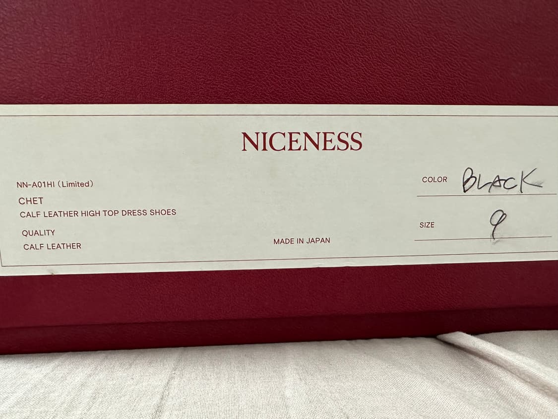 나이스네스 Niceness Chet 9 black 상품이미지6