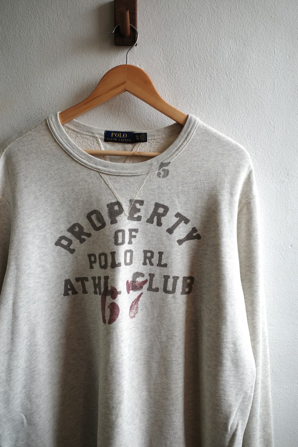 폴로 프린트 스웻셔츠 상품이미지2