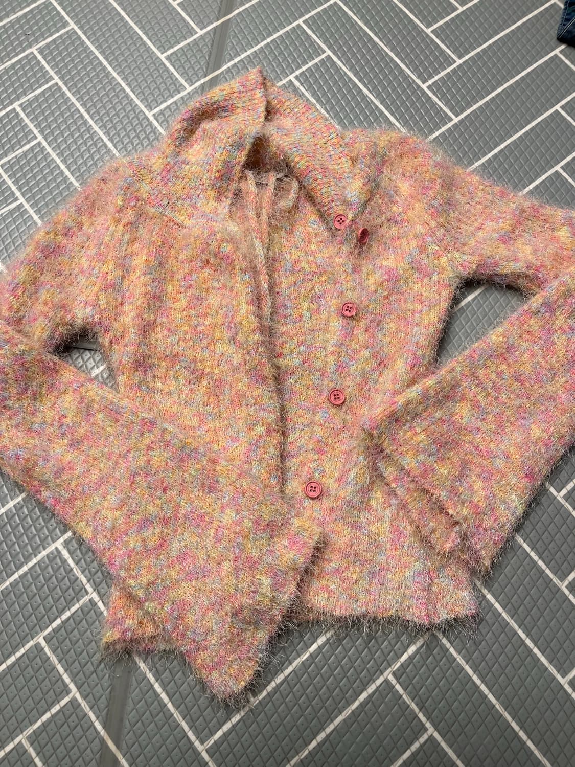 라티젠 오픈숄더 니트 핑크 (새제품) 상품이미지3