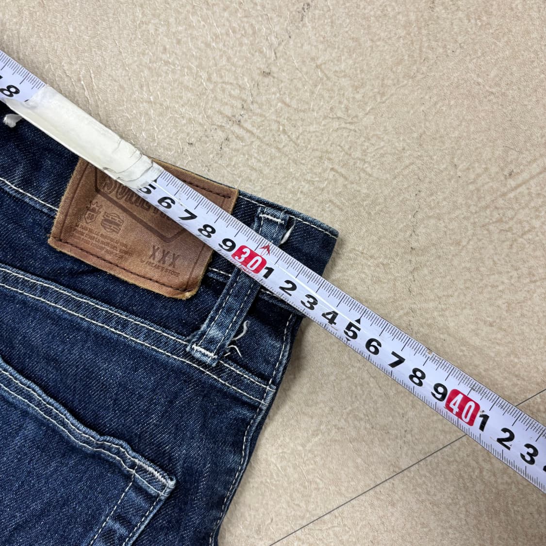프릭스스토어 재팬 스티치 데님 팬츠 상품이미지6