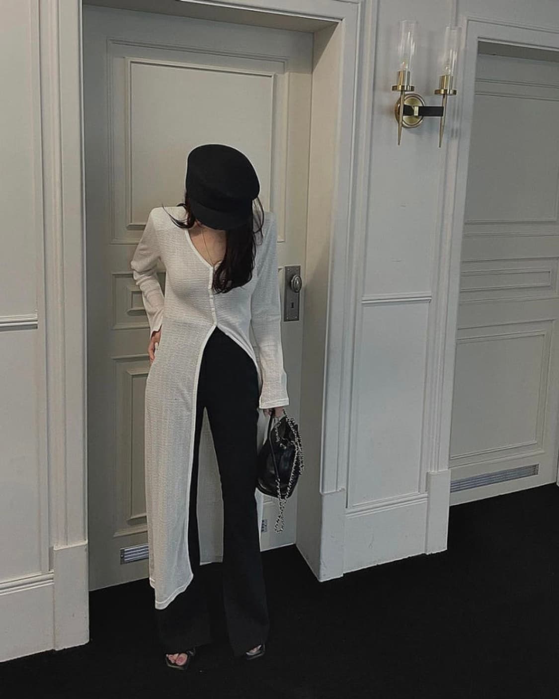 미엔느 맥시 롱 가디건  상품이미지4