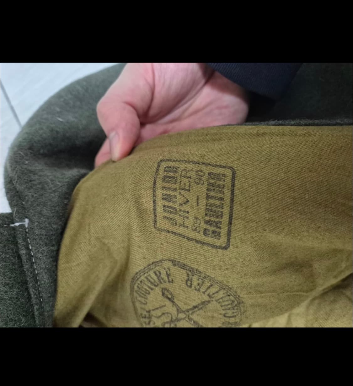 80s 장 폴 고티에 밀리터리 울 코트 상품이미지4