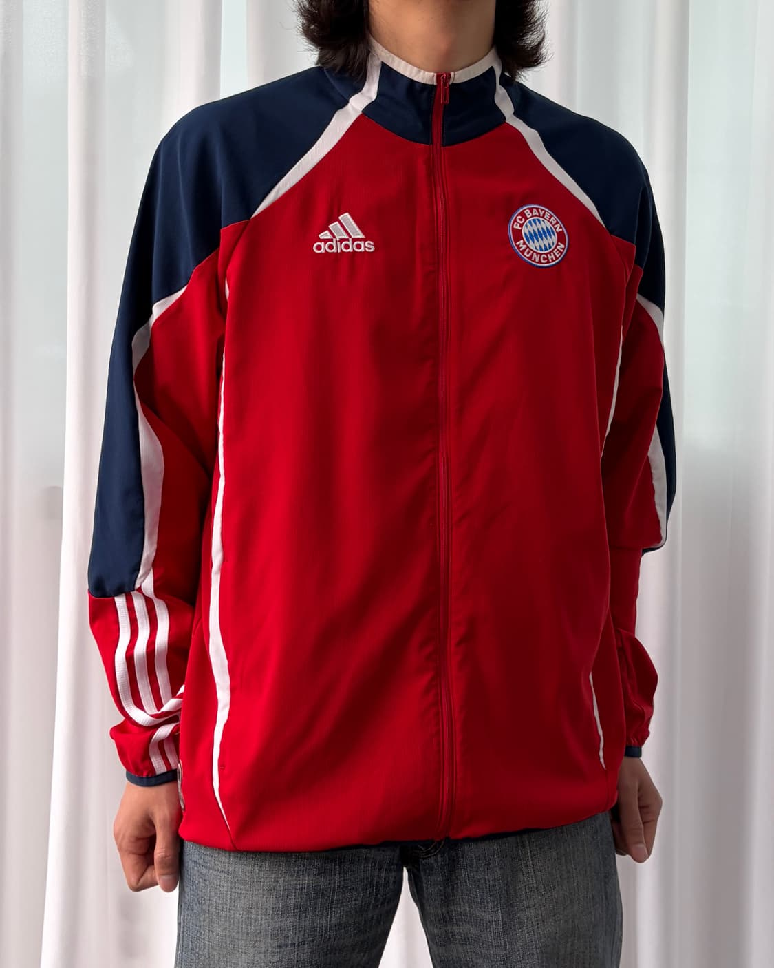 [XL-2XL]아디다스 바이에른 뮌헨 우븐 바람막이 상품이미지1