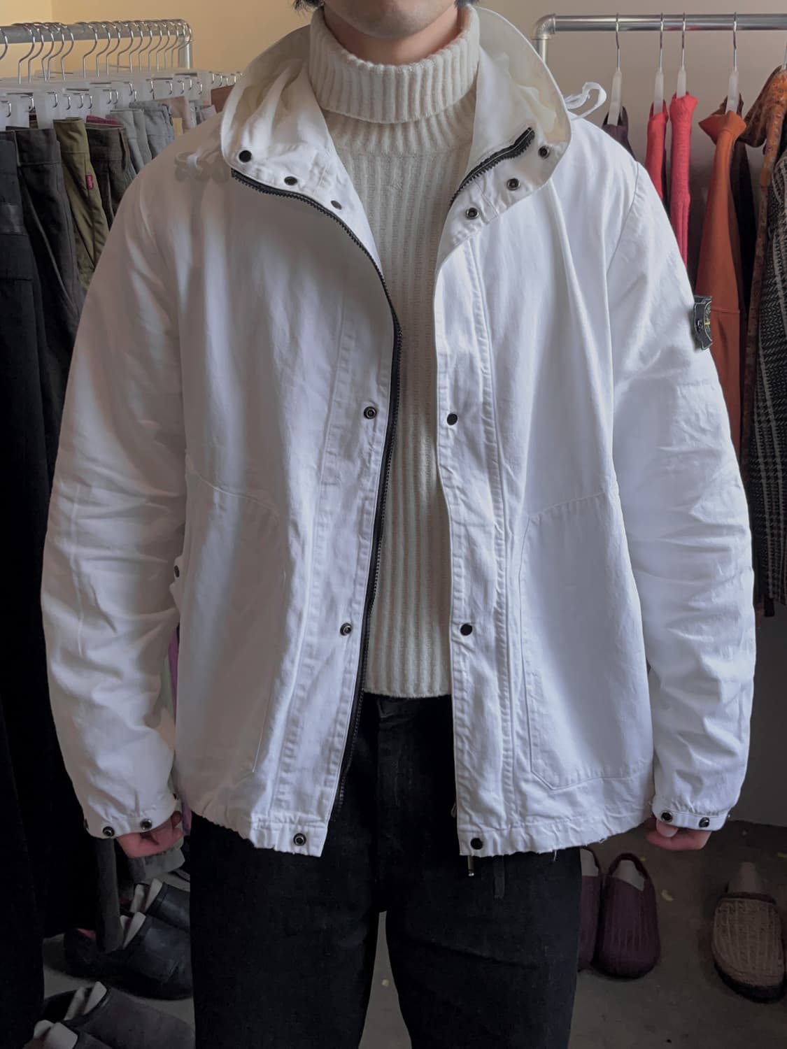 [L]99AW 스톤아일랜드 아카이브 후디 자켓  상품이미지4