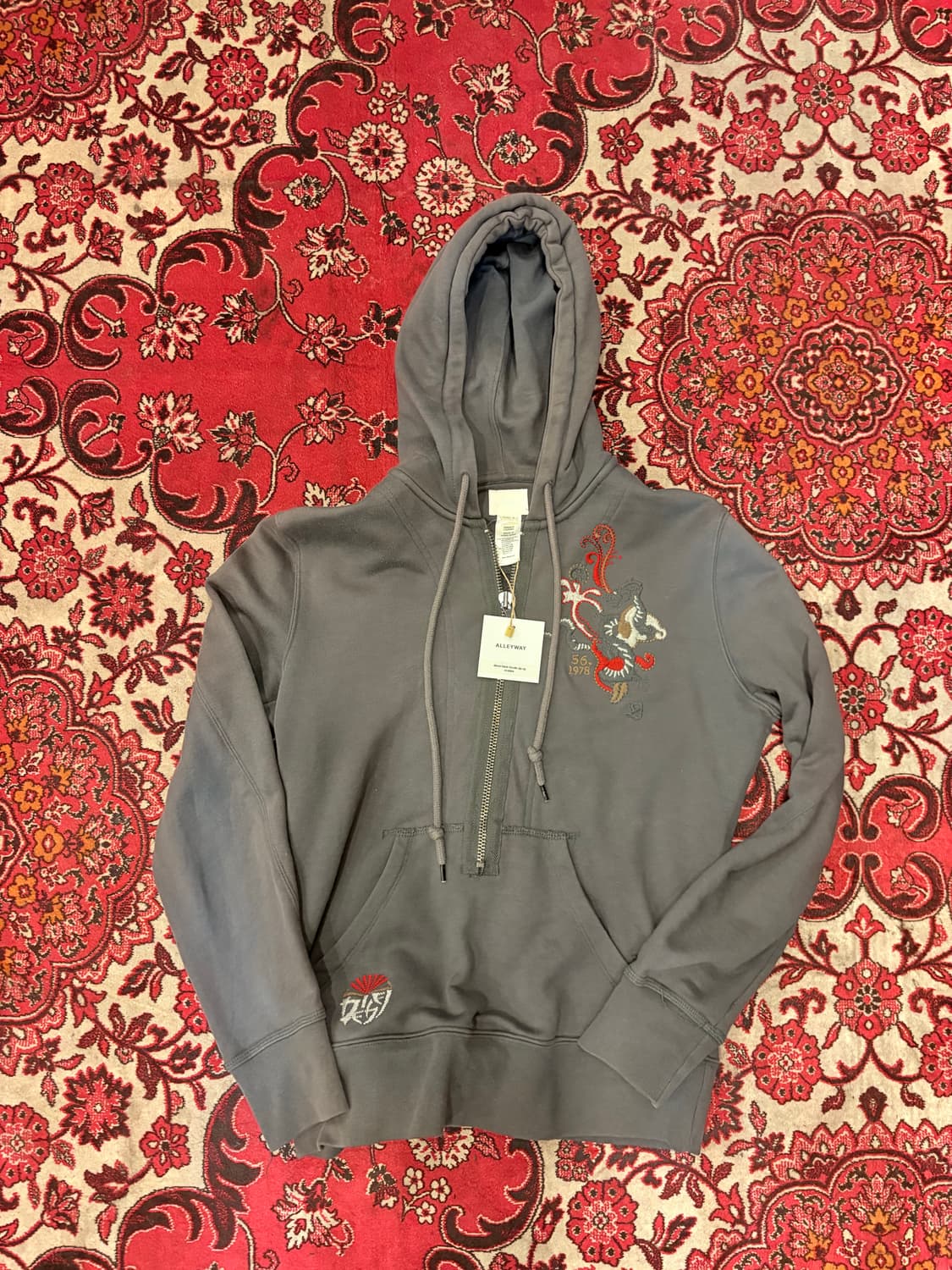 Diesel Embroidered Zip-up Hoodie 상품이미지1
