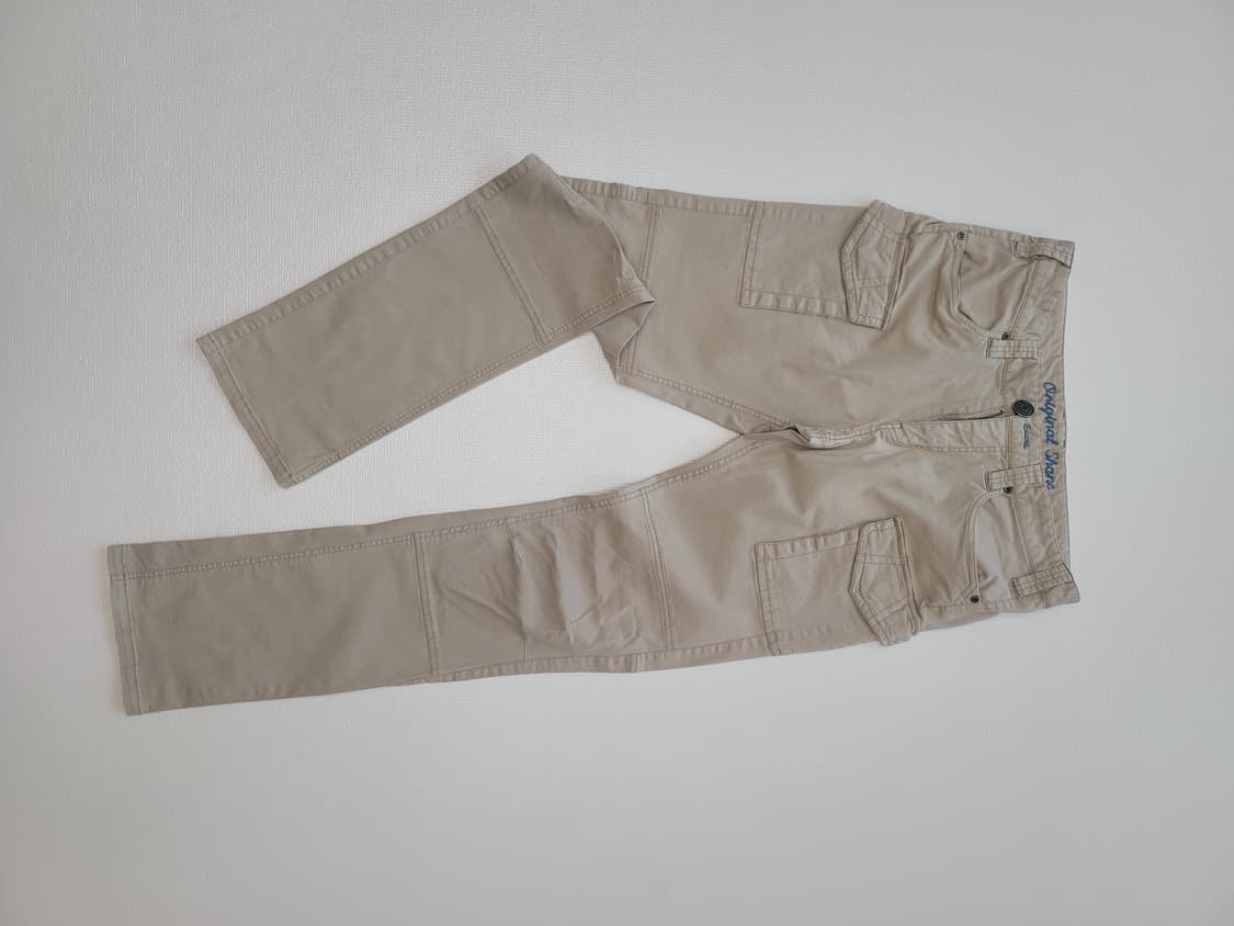 쉐인 Shane 남자 슬림 카고 면바지 32 베이지 상품이미지1