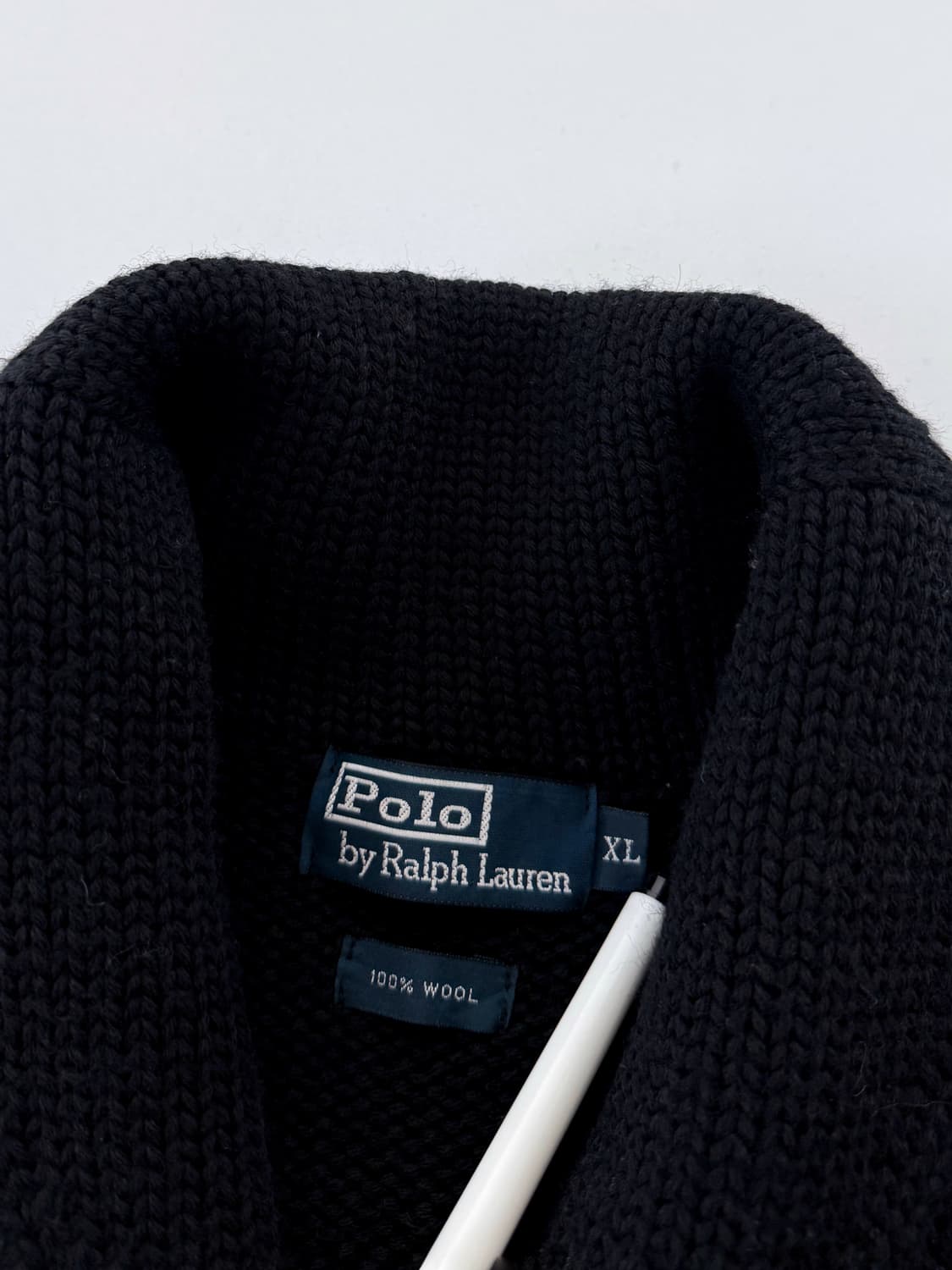 폴로 랄프로렌 루즈핏 숄카라 밀리터리 해비 울 가디건 상품이미지7