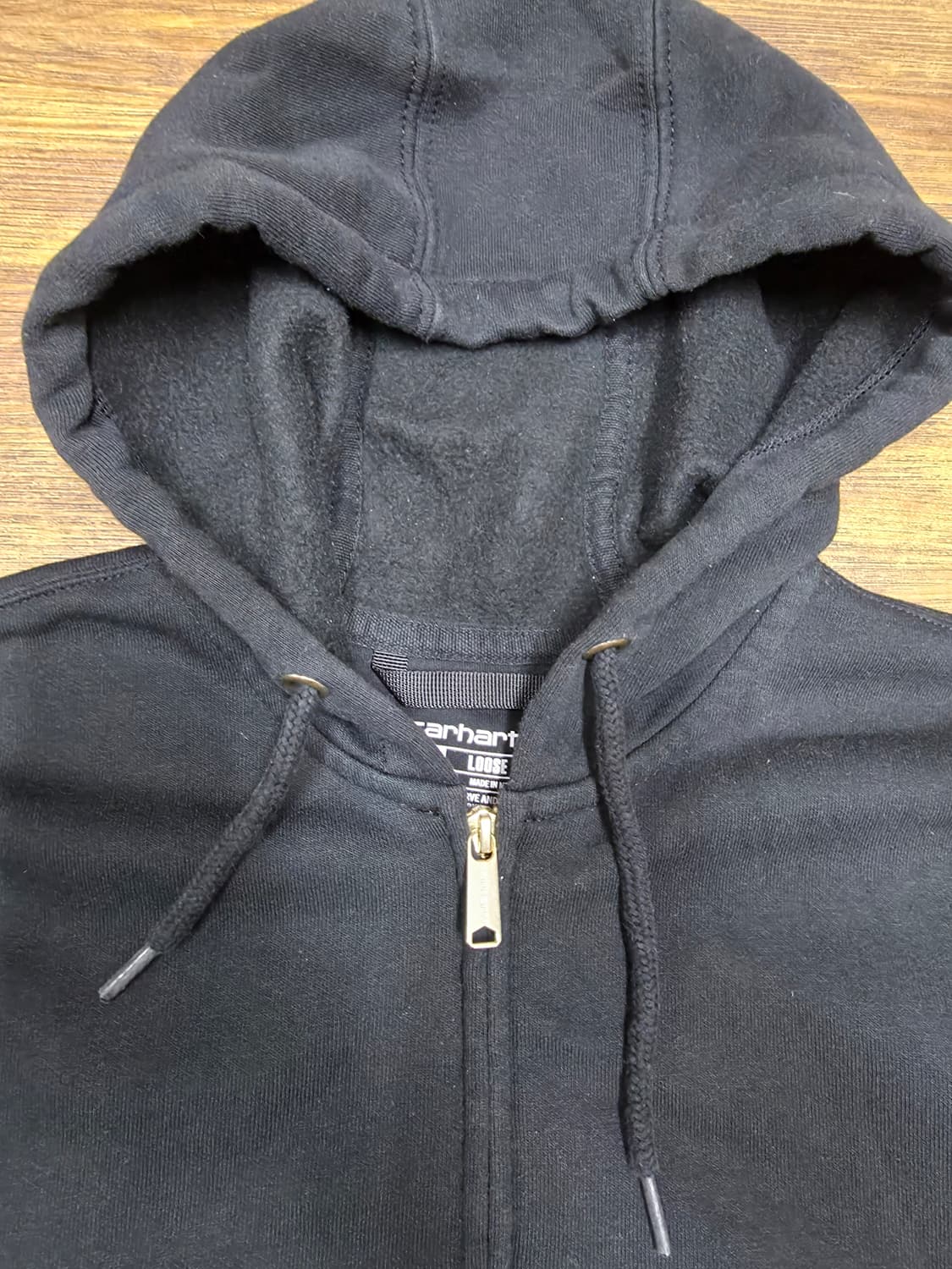 칼하트 기모후드집업 상품이미지2