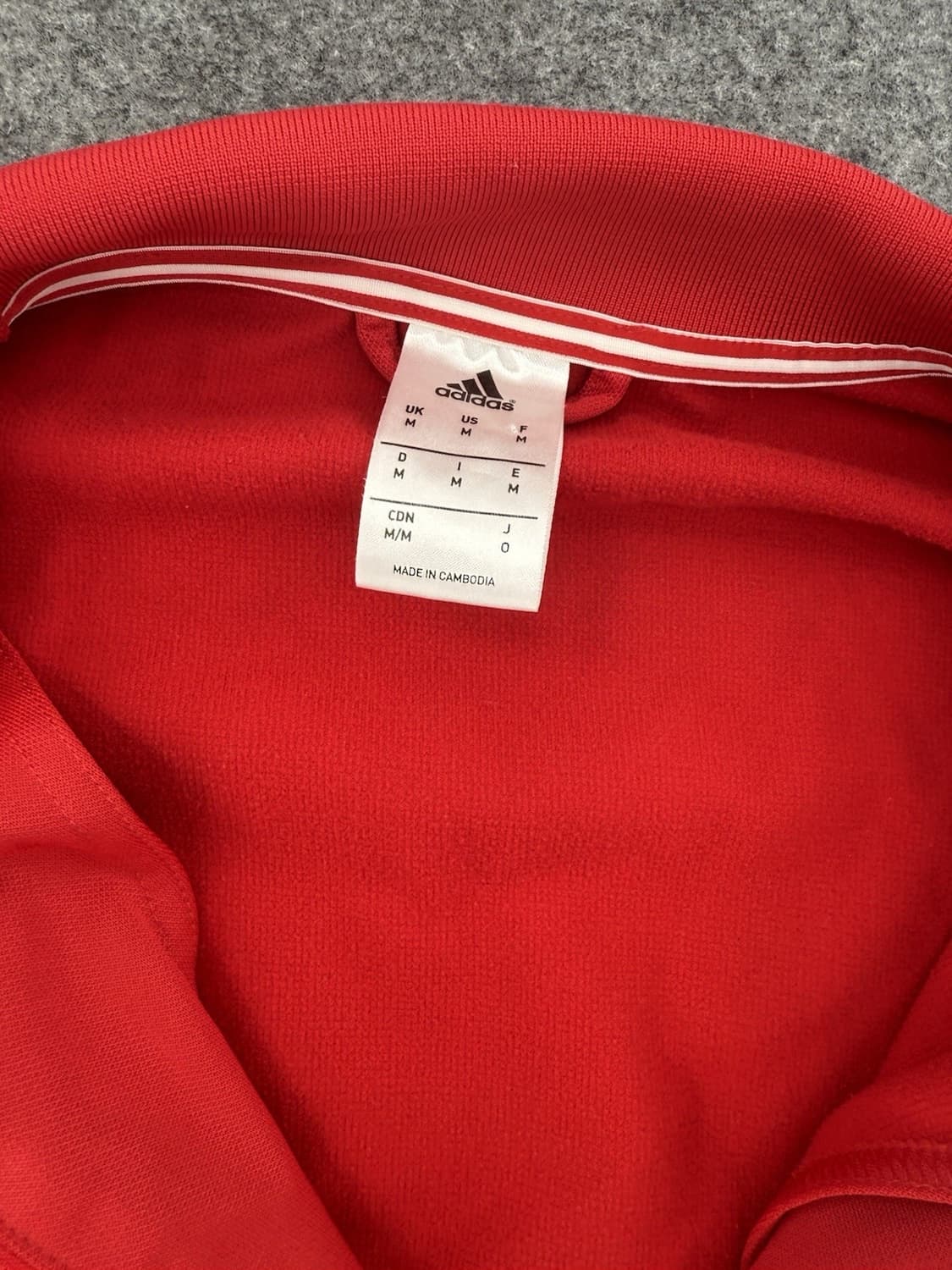 대장급 아디다스 맨유 트랙탑 져지 M 상품이미지3