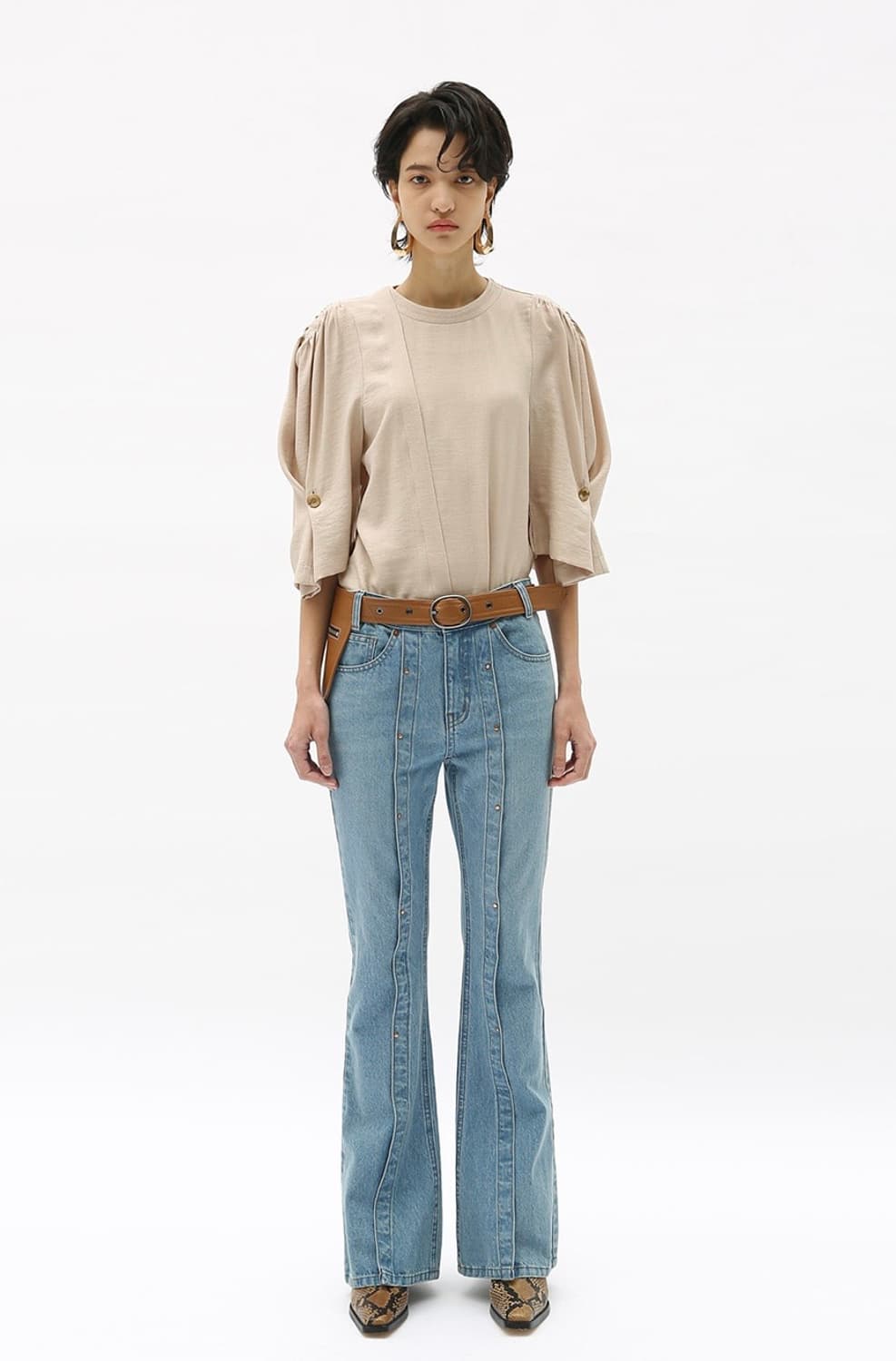 앤더슨벨 VENICE RIVET DENIM JEANS  상품이미지3