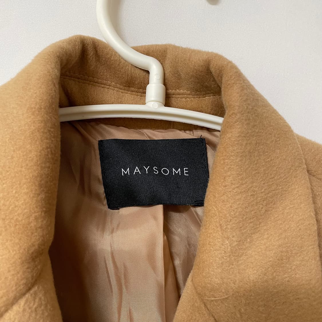 [ F ] 메이썸 여성 울 럭셔리 더플 롱코트 상품이미지3