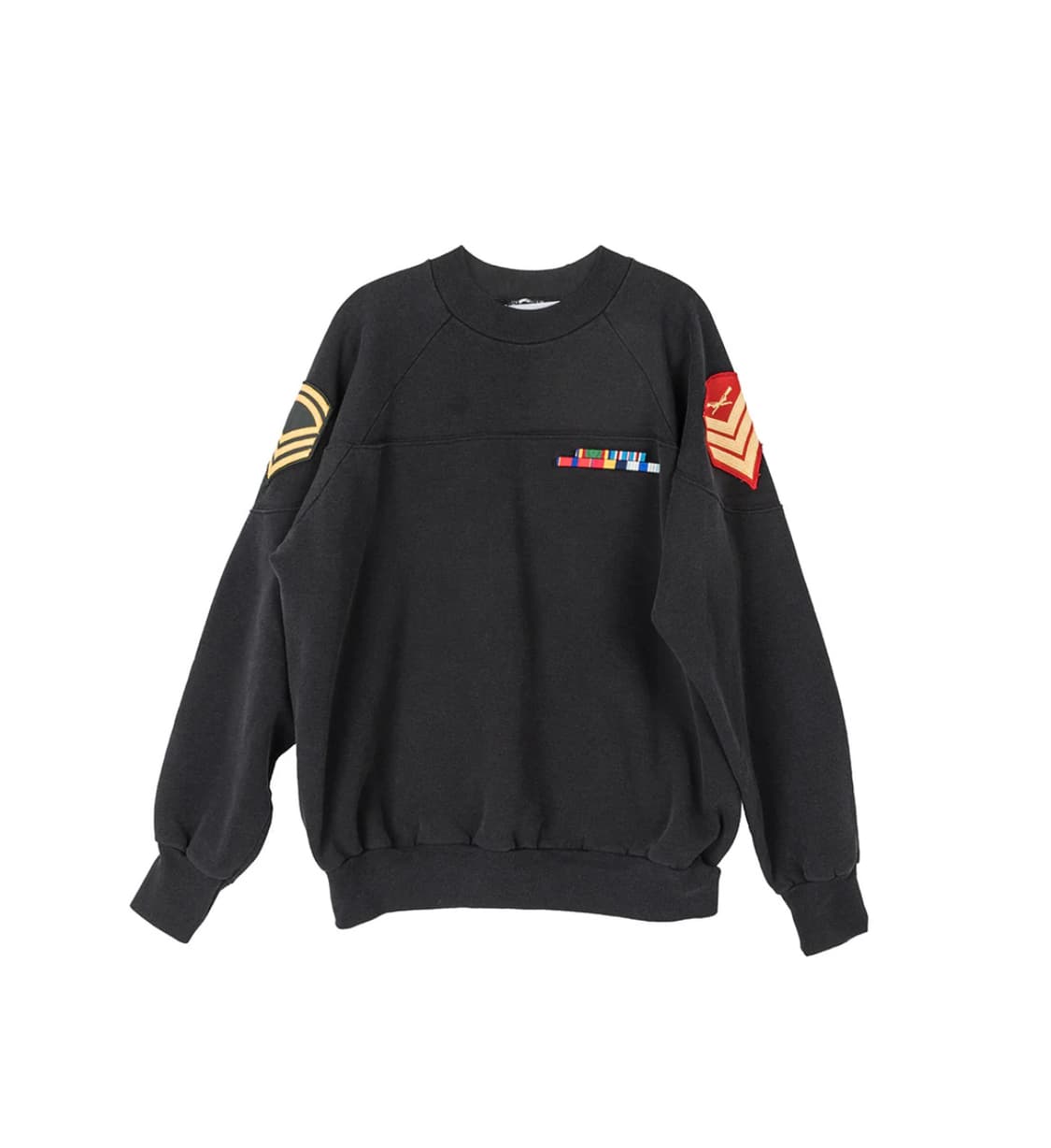 JOSHUA JAMAL  INSIGNIA CREWNECK BLACK 상품이미지1