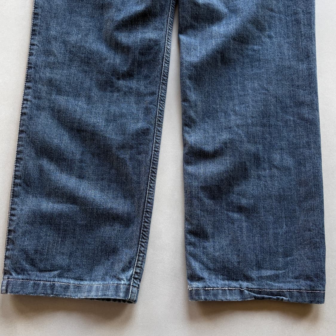 [30인치]FUBU 후부 올드스쿨 사이드라인 데님 팬츠 상품이미지10