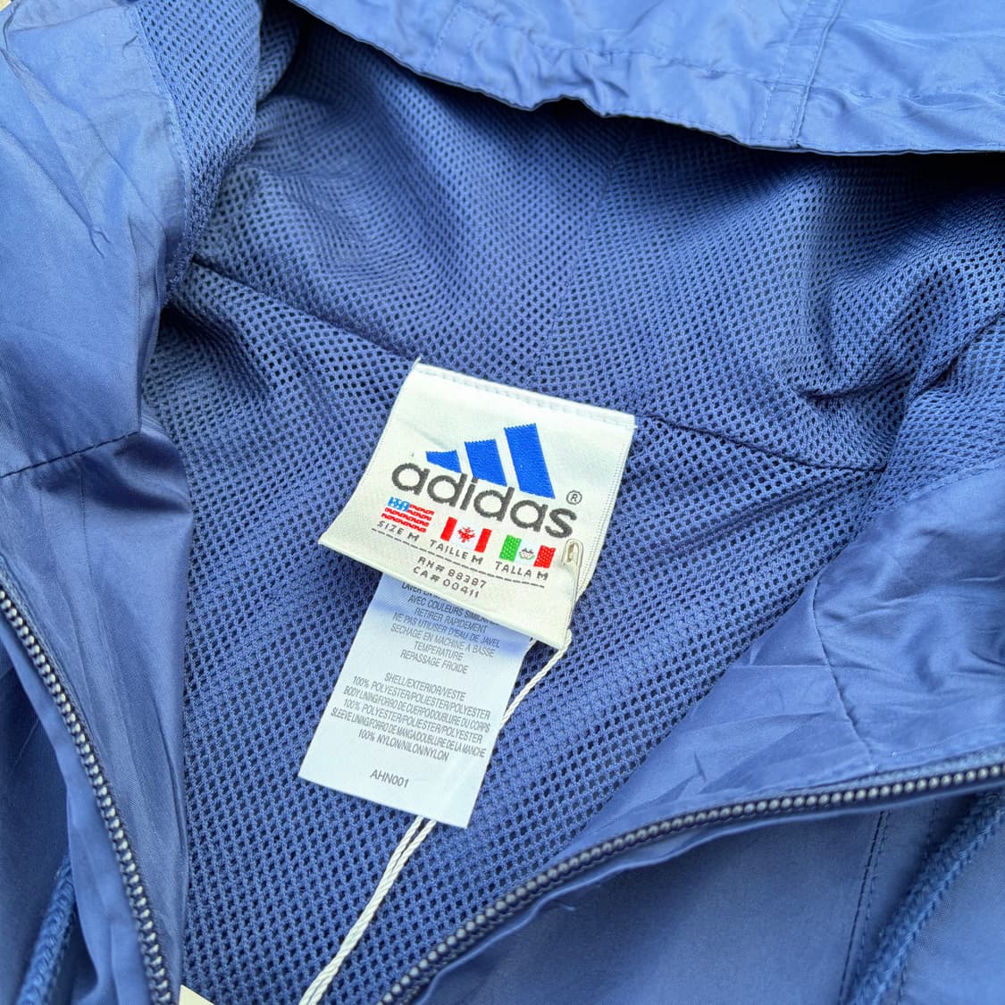 90s 아디다스 빈티지 아노락 윈드브레이커 L 상품이미지7