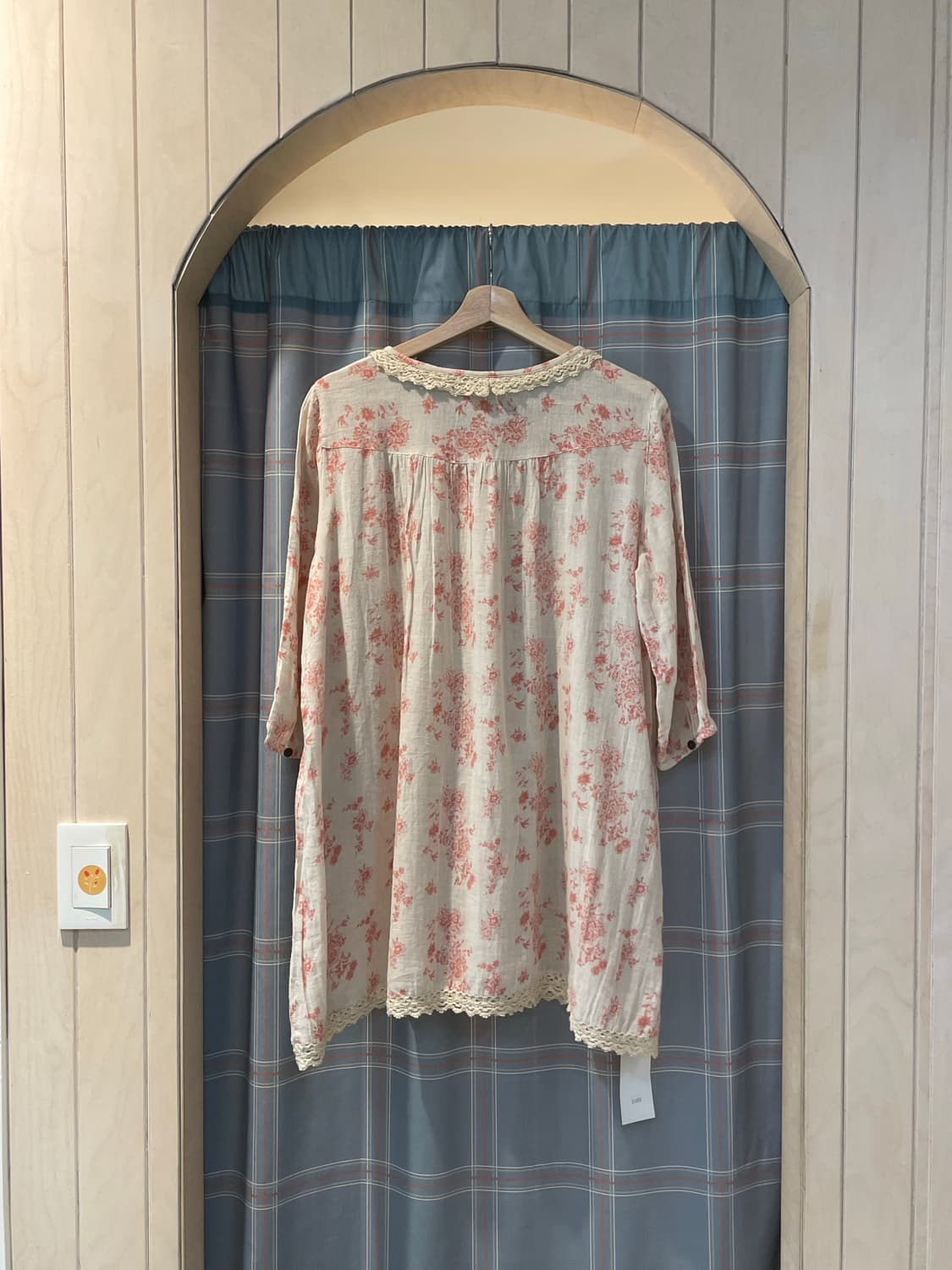 일본 모리걸 패턴레이스 원피스 상품이미지5