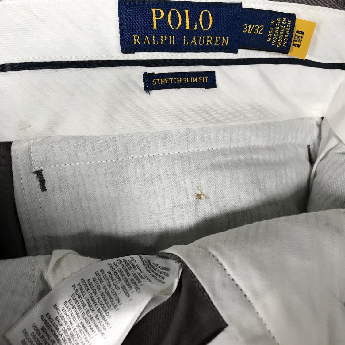 폴로 랄프로렌 치노 팬츠 그레이 31/32 상품이미지6