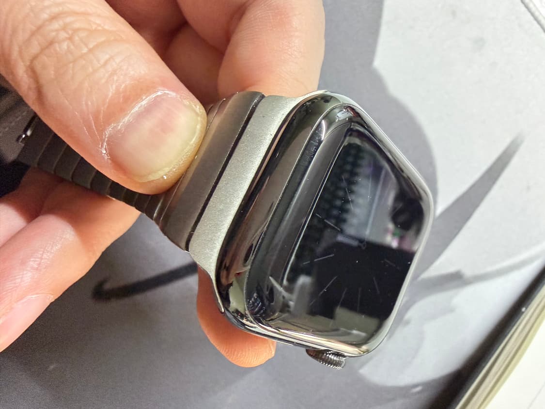 애플워치7 45mm 스텐리스 그래파이트 풀셋 상품이미지6