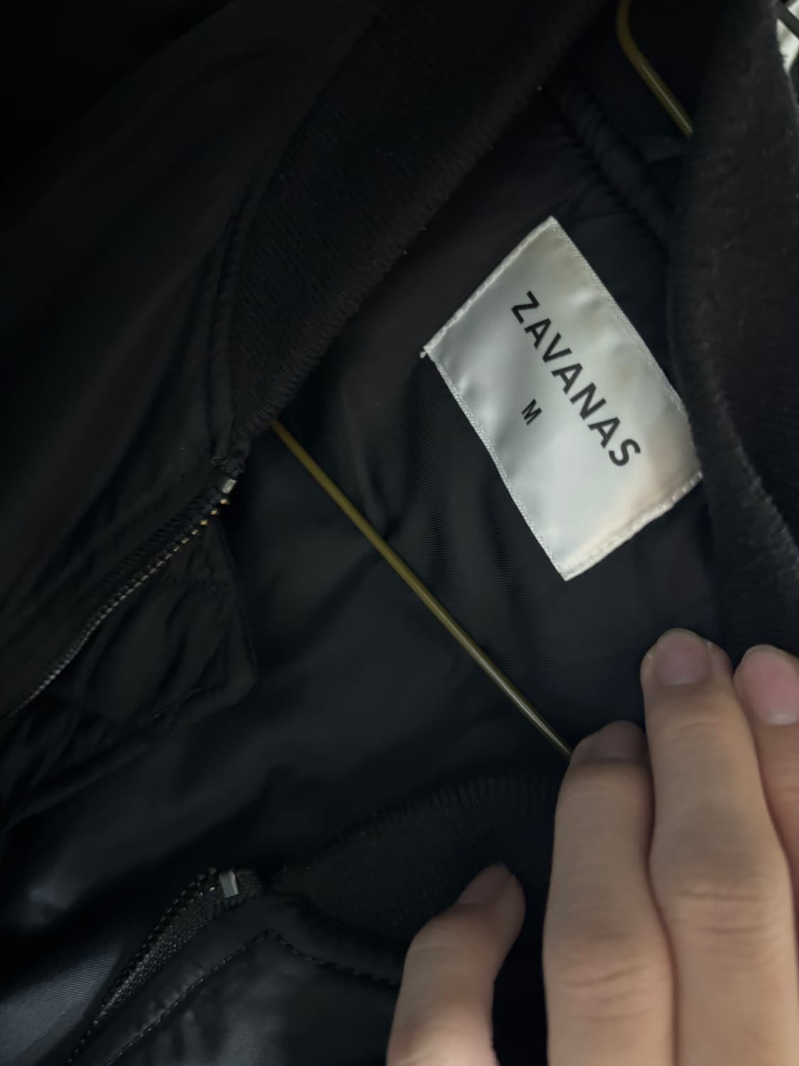 자바나스 항공점퍼 ma-1 블랙 상품이미지2