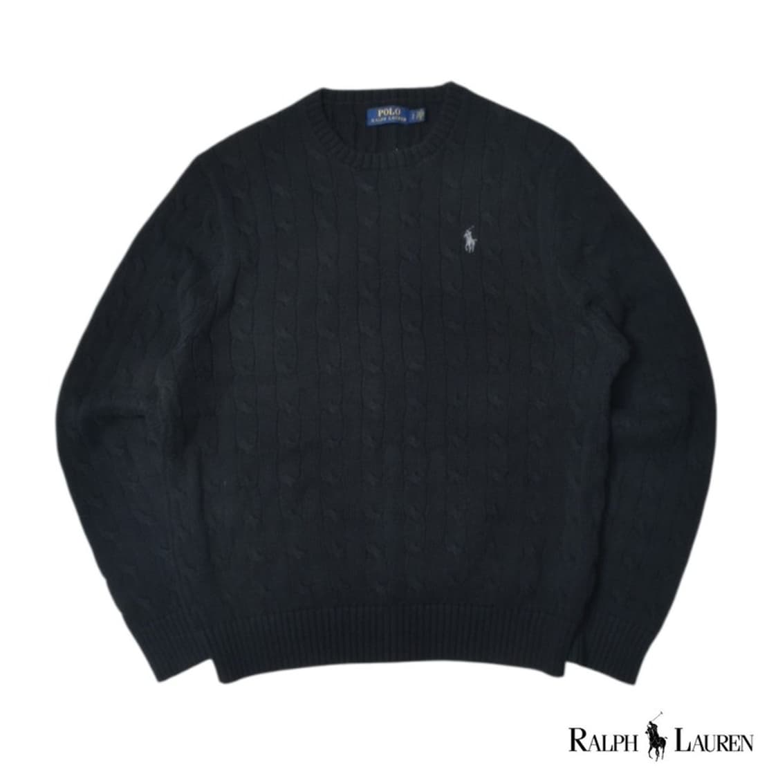 폴로 랄프로렌 케이블 코튼 니트 L N1179 상품이미지1