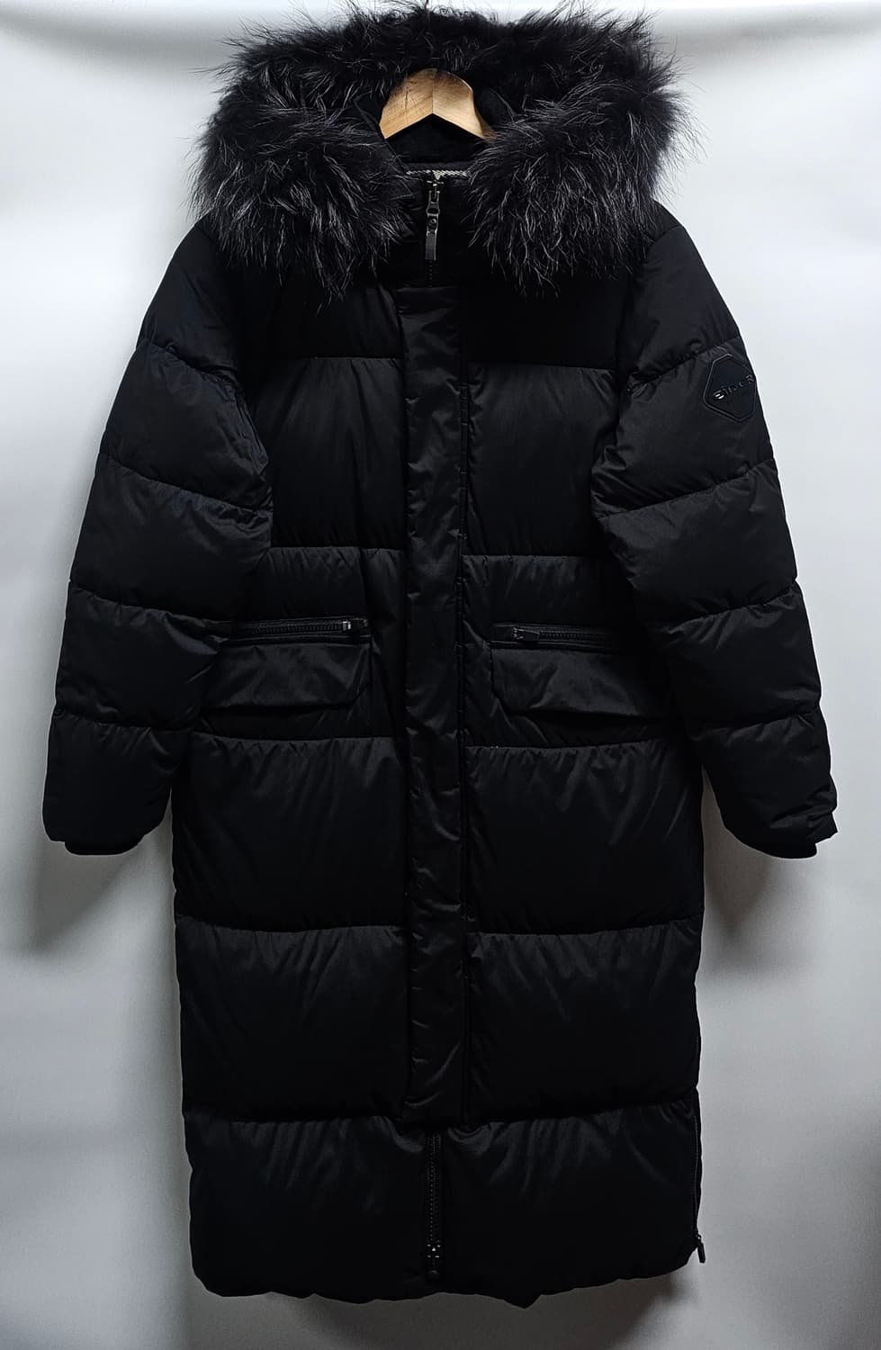 아이더 여성 덕다운롱패딩 XS 오버핏 상품이미지1