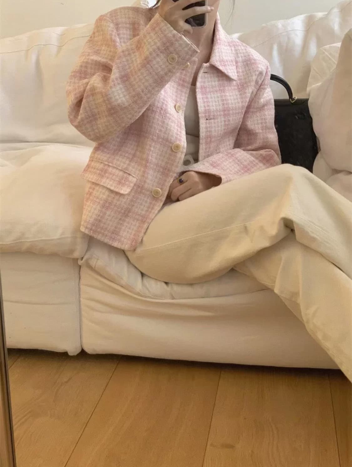 르로브 brechu 핑크 자켓 상품이미지3