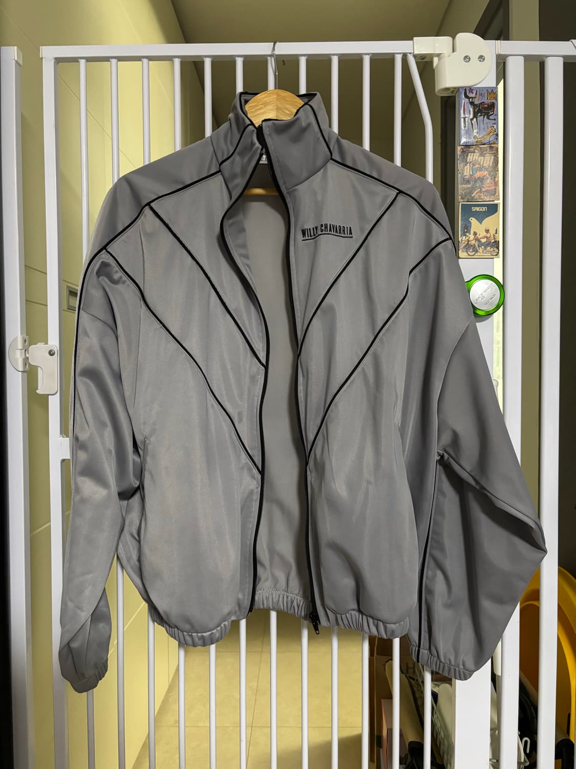 윌리차바리아 아우터 자켓 그레이 S 상품이미지1