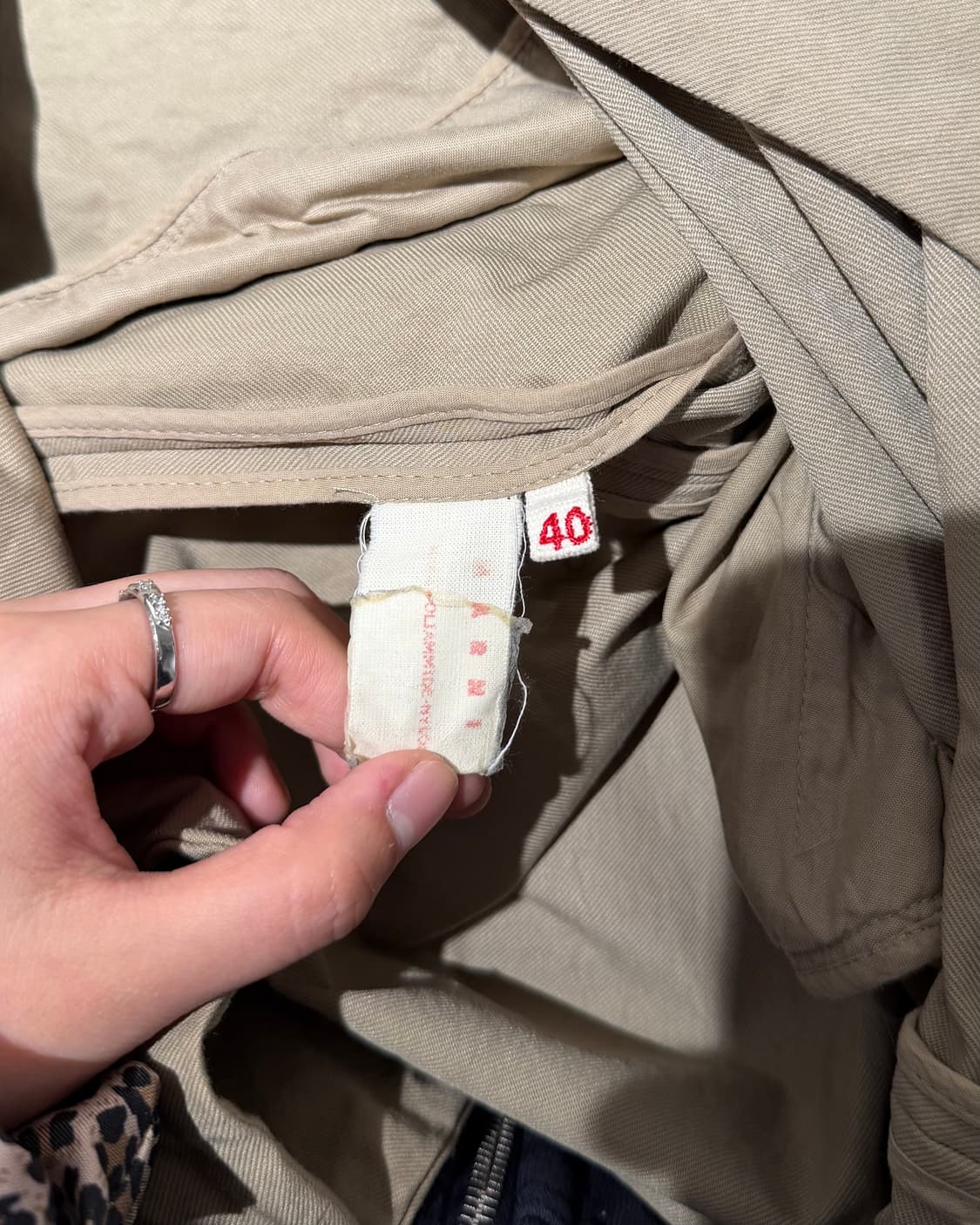 마르니 베이지 코튼 포켓 코트 상품이미지9