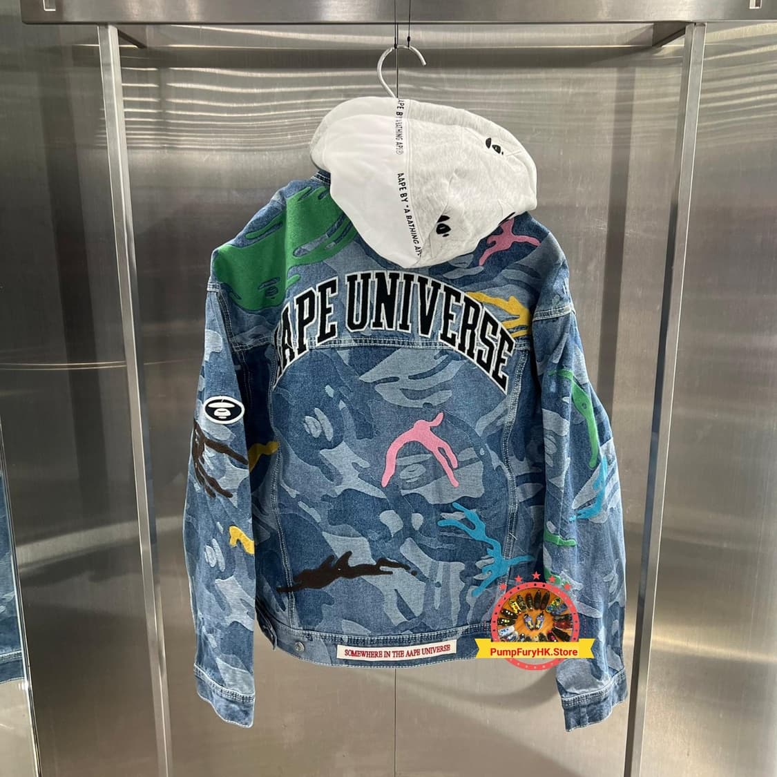 AAPE 로고 재킷 상품이미지4