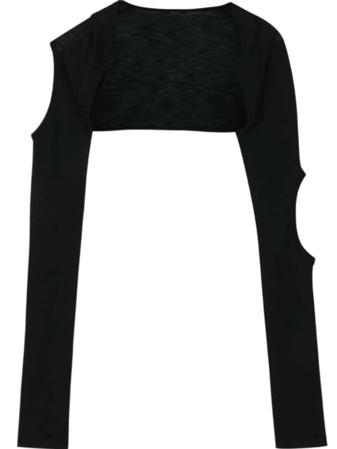 보헤미안서울 볼레로 SLEEVE HOLE BOLERO, BLACK 상품이미지1