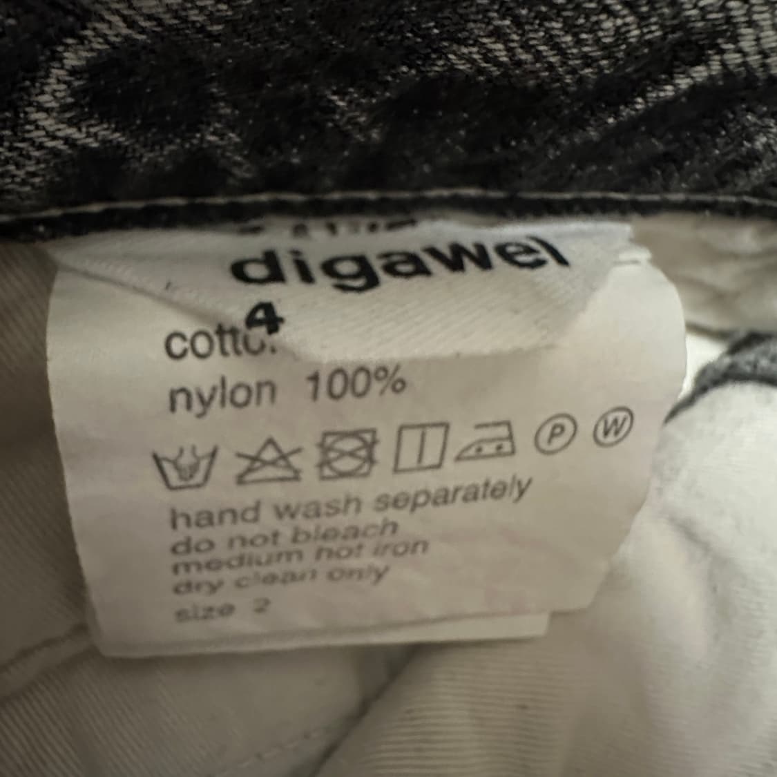 DIGAWEL japan made denim pants 상품이미지3