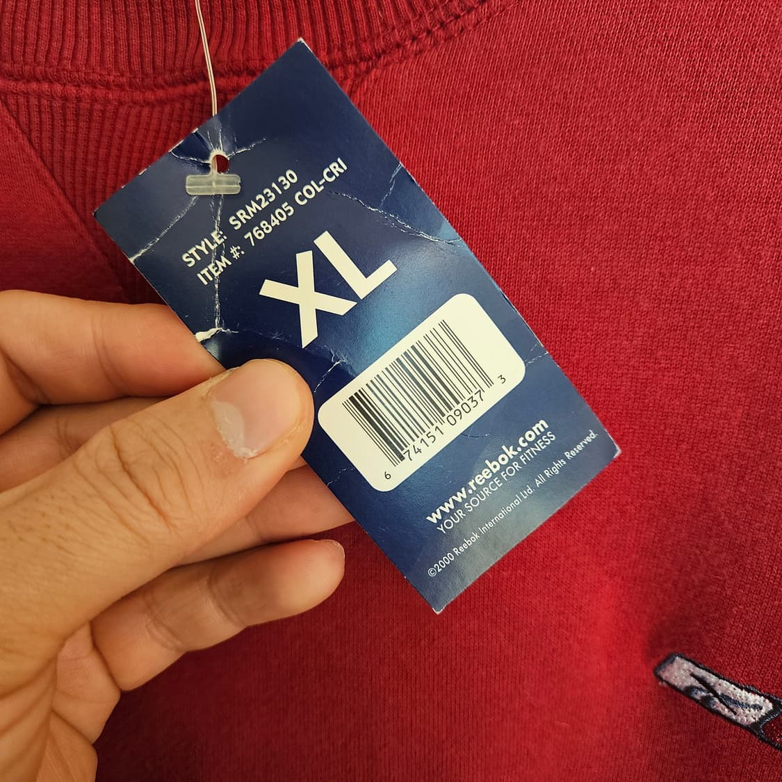 00s 리복 스웻셔츠 데드스탁 XL (실측 2XL) 상품이미지5