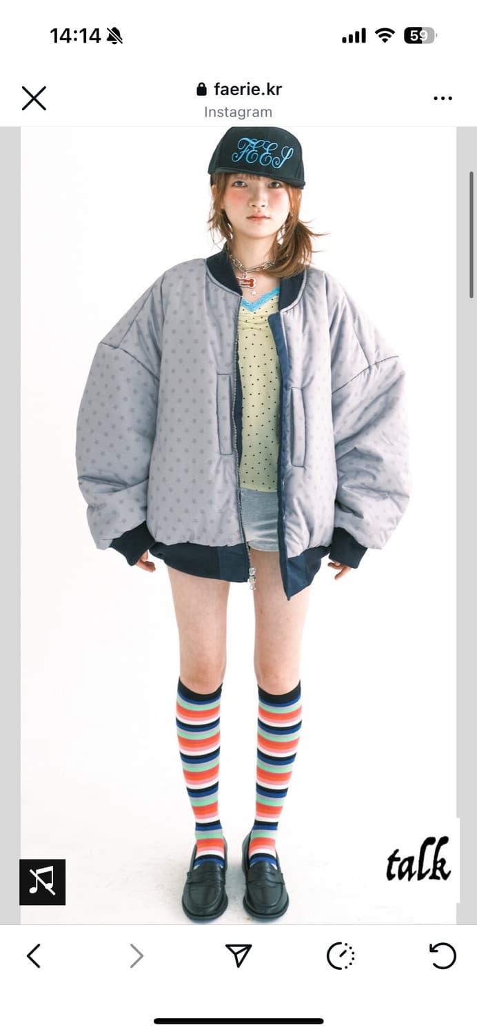 샵페어리 patch bomber padded jacket 봄버 자켓 상품이미지2