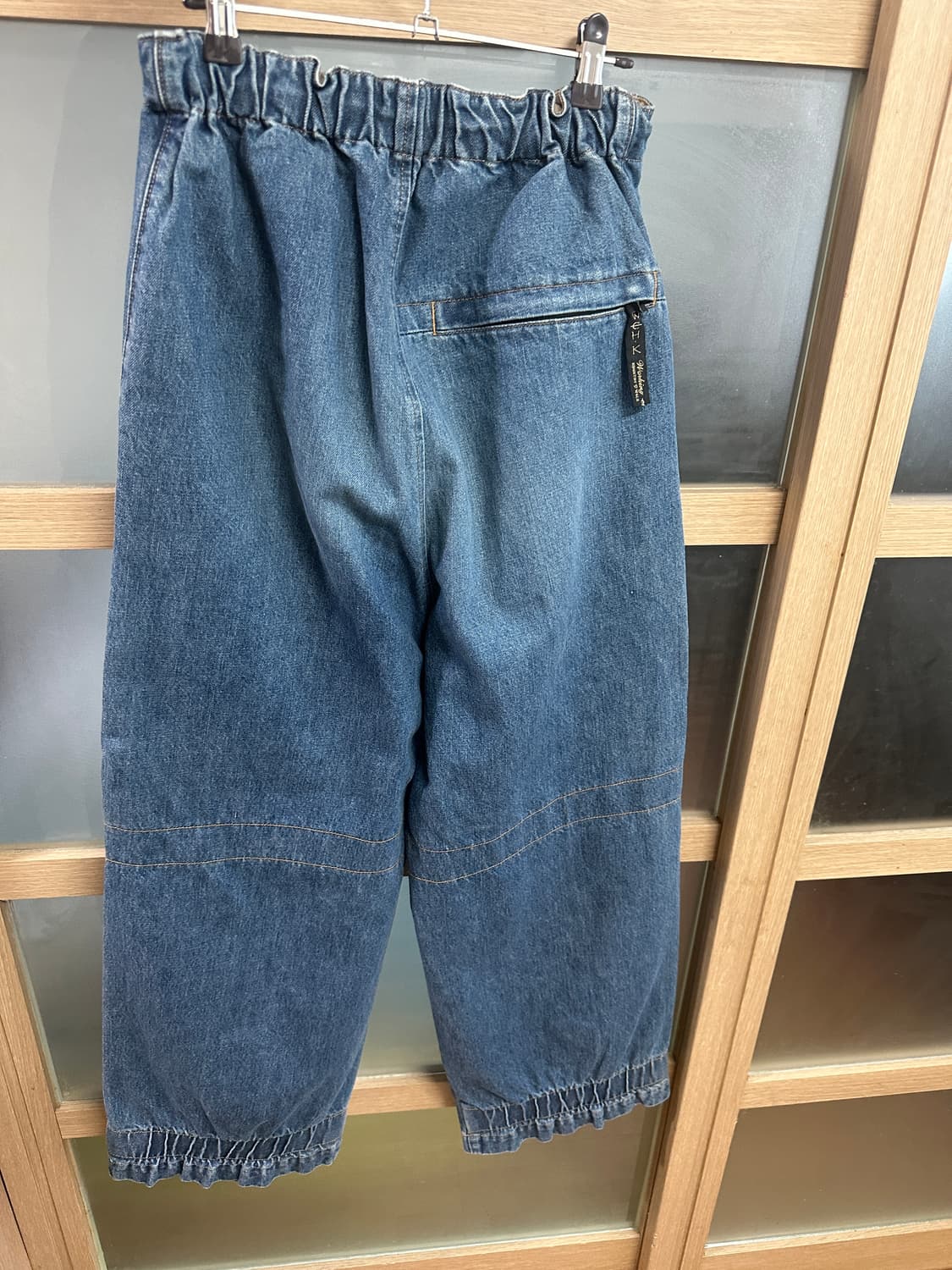 캐피탈 14oz 데님 셔벨 버기 팬츠 [2] 상품이미지2