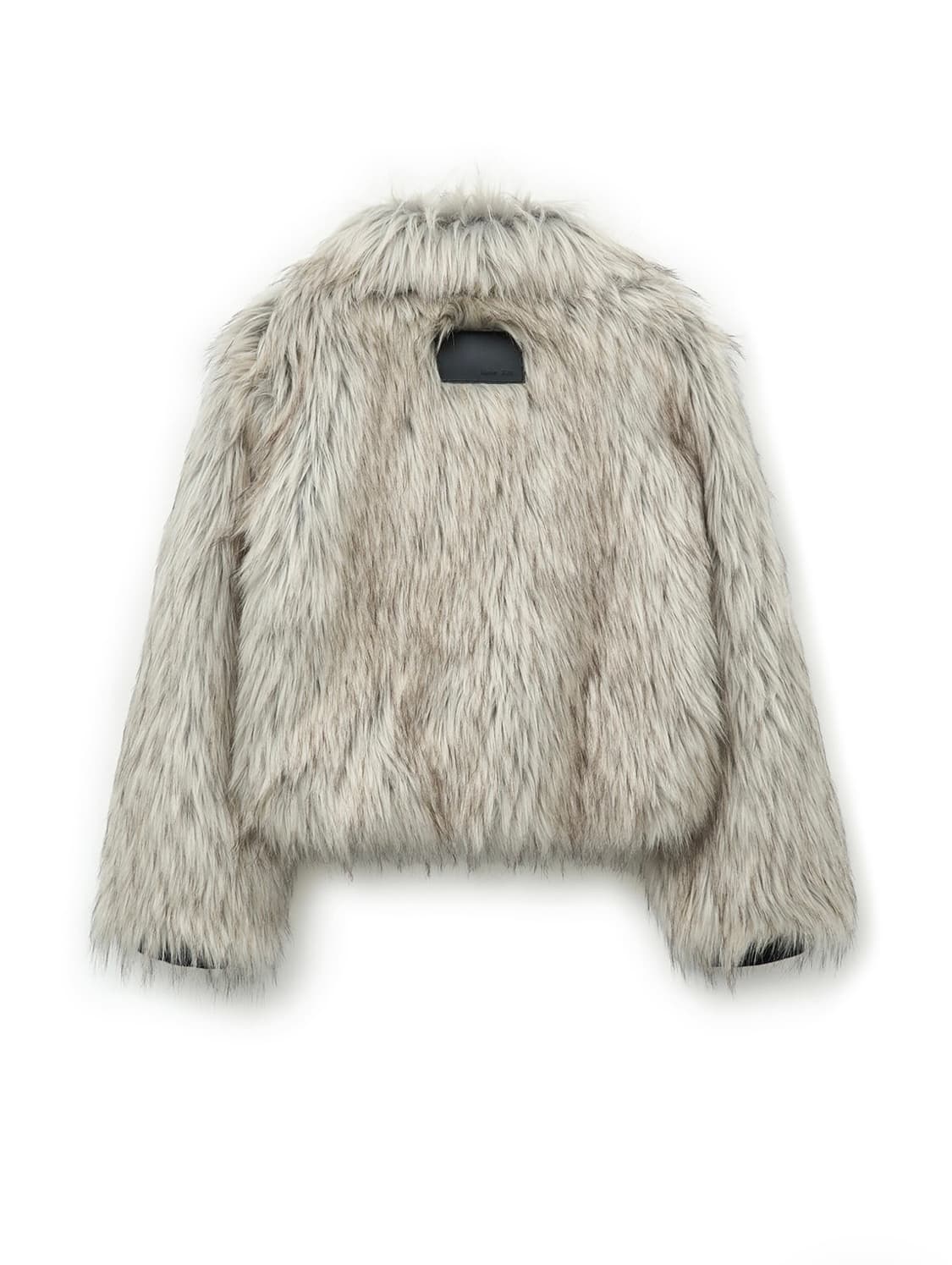 마뗑킴 넥 버클 퍼 아이보리 상품이미지2