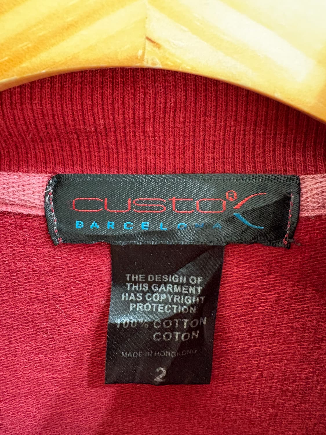 CUSTO (Made in Hong Kong) 집업 상품이미지7