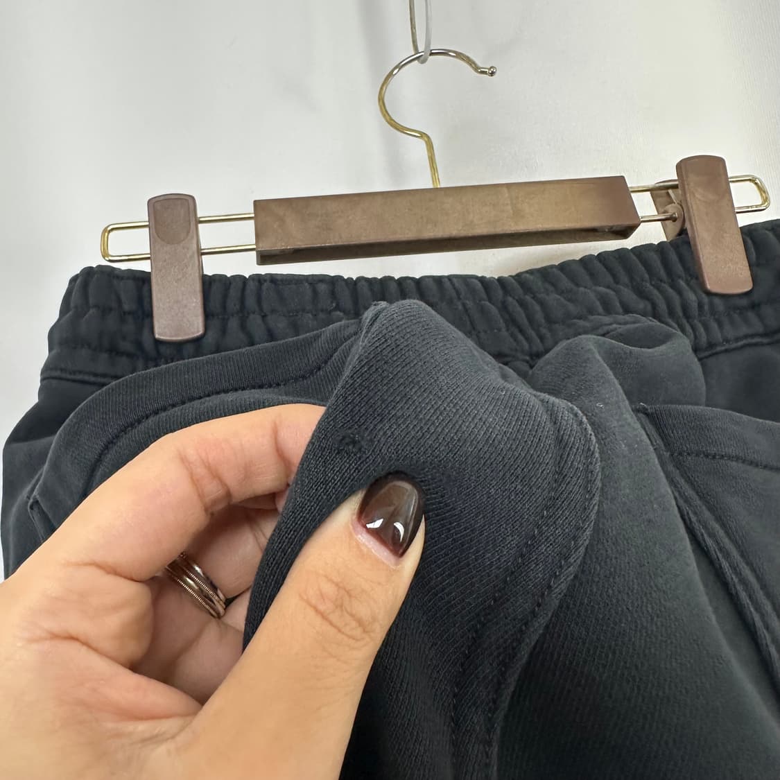   아모멘토 남자 밴딩 와이드 편한바지 S (28-30인치) 상품이미지5