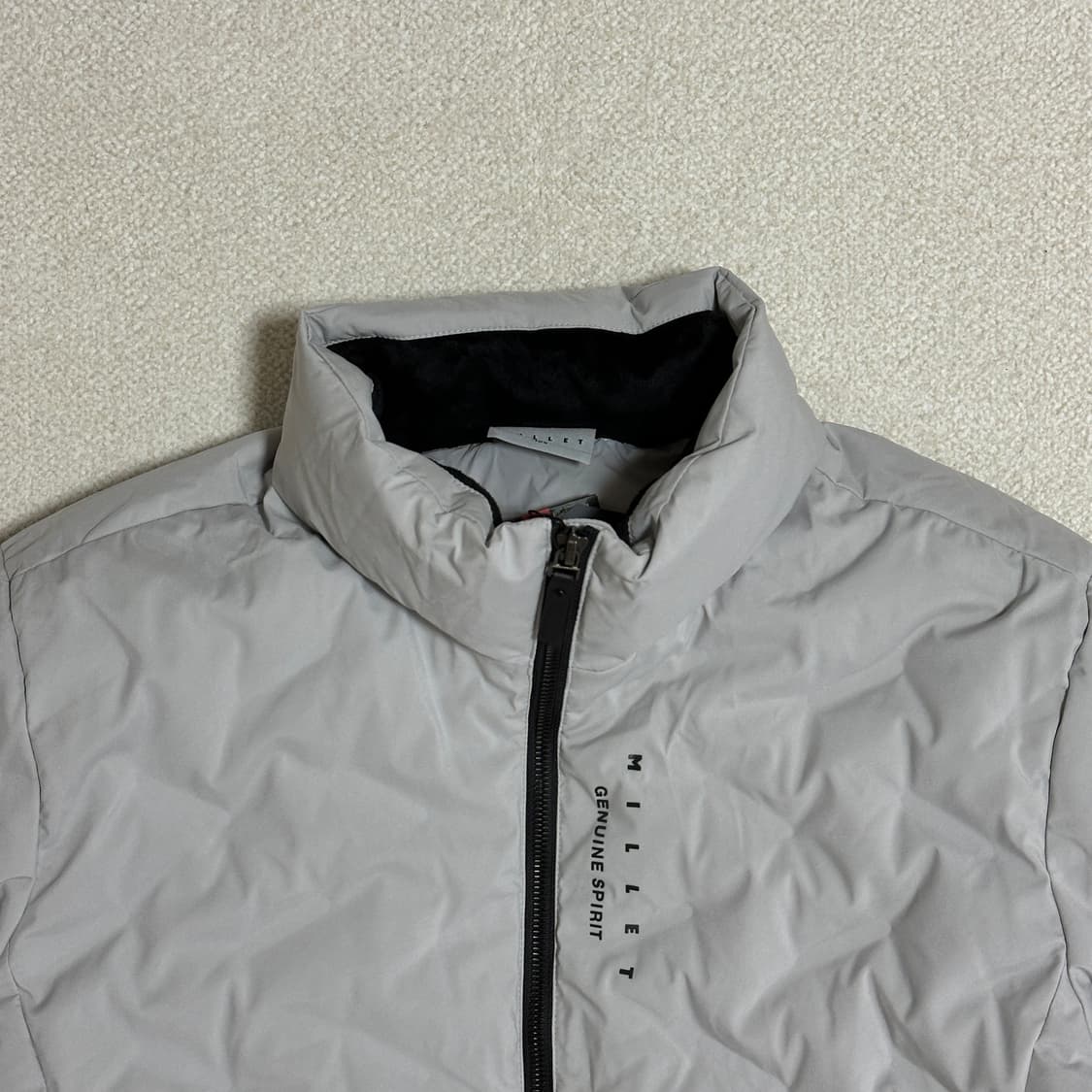 (택있음) 밀레 공용 큐브 경량 다운 자켓 상품이미지5