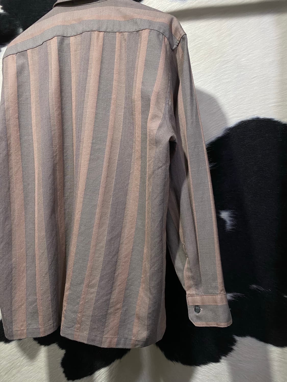 Mind luck 스트라이프 오버핏 셔츠 상품이미지6