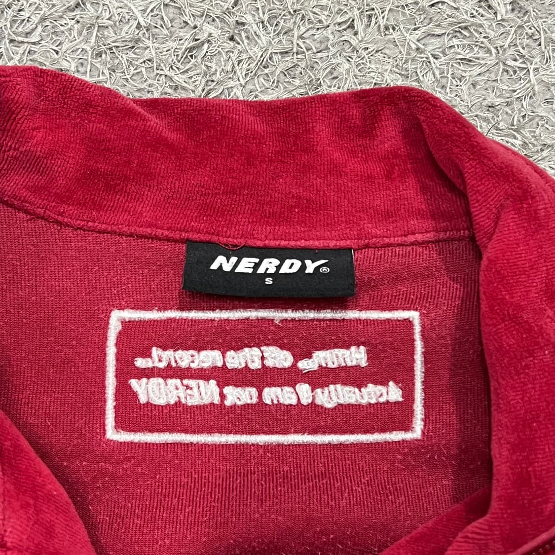 [90-95] 널디 벨벳 져지 상품이미지3