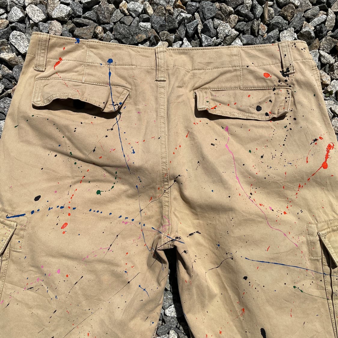 에디바우어 페인팅 카고 팬츠 (실측확인) 상품이미지5